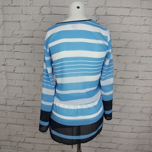 Michael Kors Striped Drawstring Tunic - Picture 5 of 8